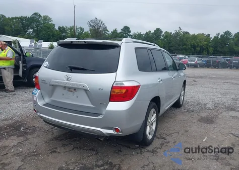 2008 Toyota Highlander Limited from USA, damaged, VIN JTEES42A382082217